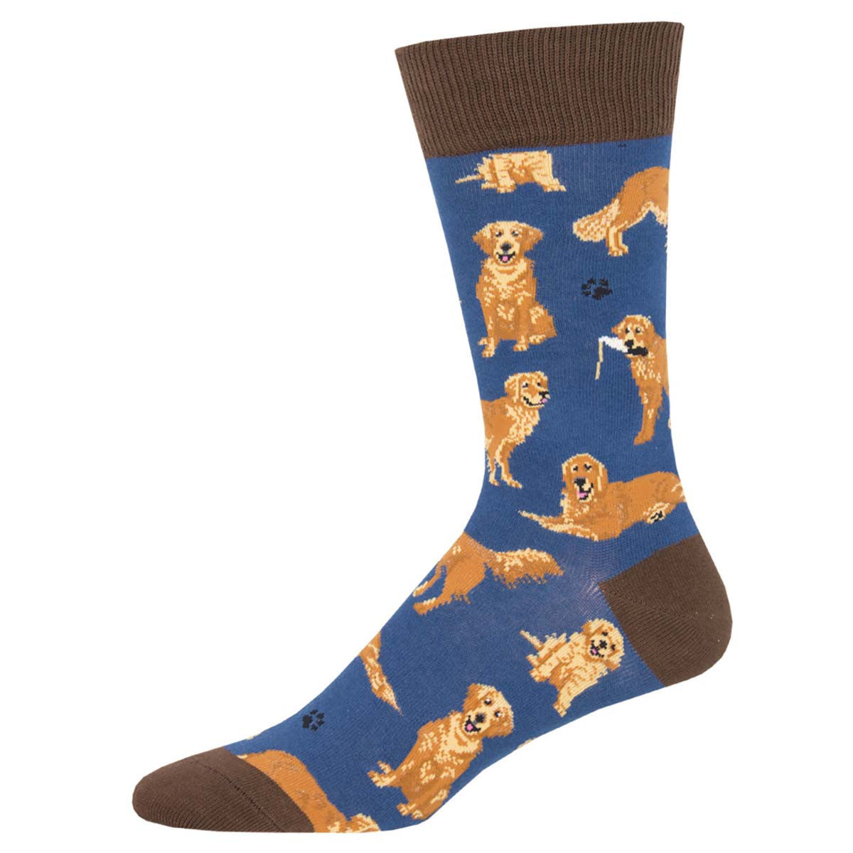 Golden Retrievers Men's Socks