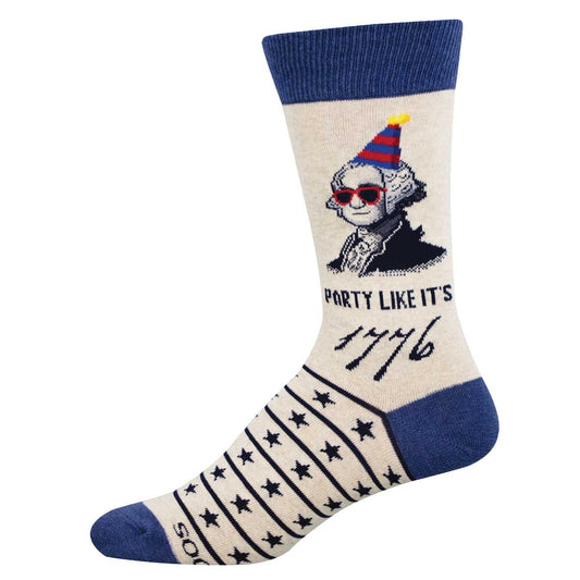 Party Like It's 1776 Men's Socks - The Feral Market