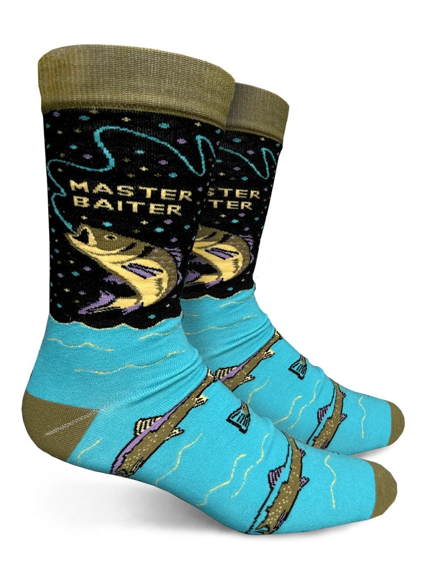 Master Baiter Mens Crew Socks