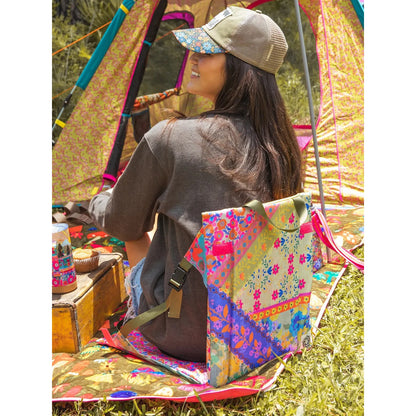 Outdoor Folding Seat - Patchwork