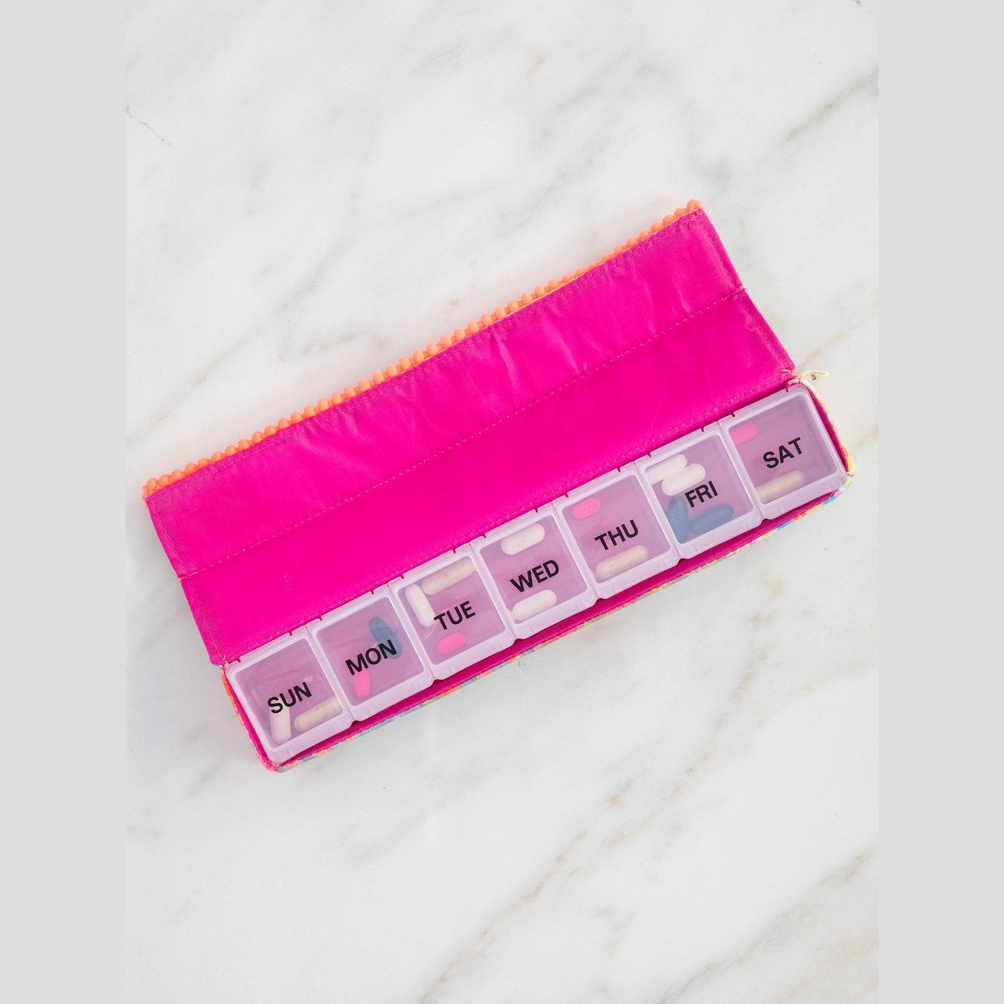 Weekly Pill Pouch Organizer - Deep Breath