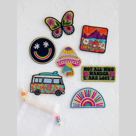 Reusable Stick-On Patches, Set of 7