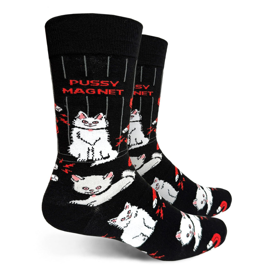 Pussy Magnet Mens Crew Socks - The Feral Market