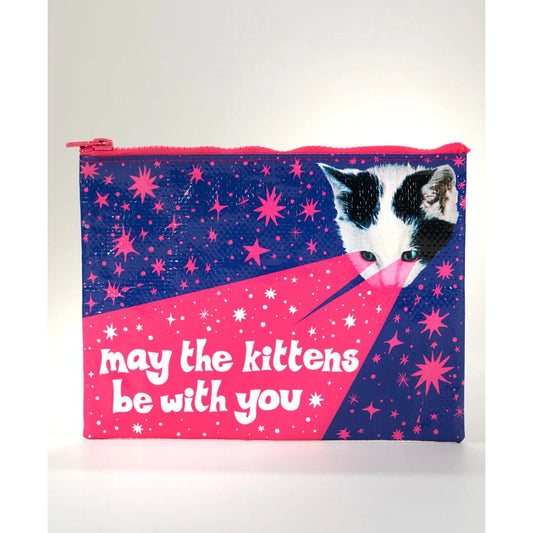 May The Kittens Be With You Zipper Pouch - The Feral Market