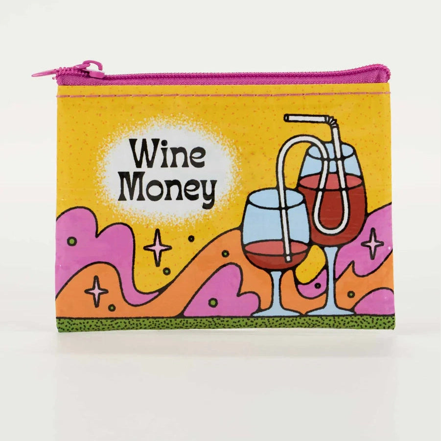 Wine Money Coin Purse