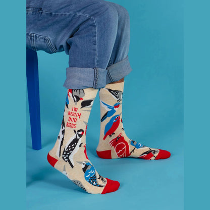 Really Into Birds Men's Socks - The Feral Market