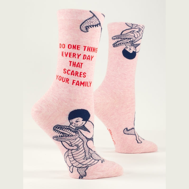 Scares Your Family Crew Socks