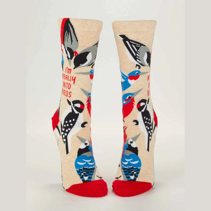Really Into Birds Crew Socks - The Feral Market