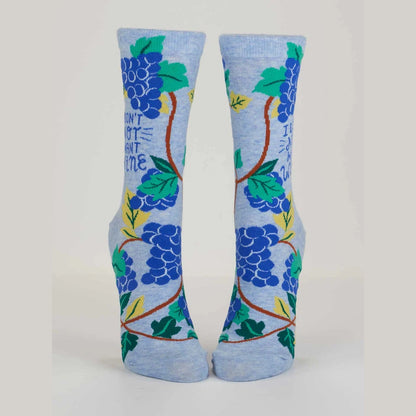 Don't Not Want Wine Crew Socks - The Feral Market
