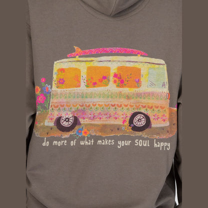 Natural Life Hoodie Sweatshirt - Makes You Happy