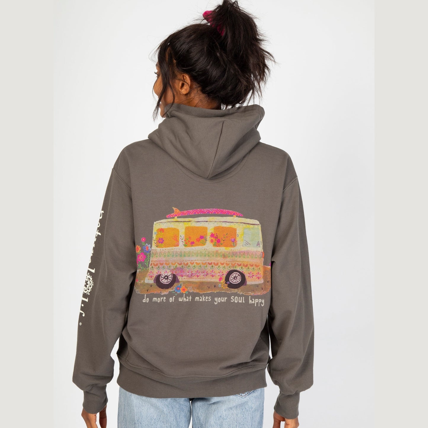 Natural Life Hoodie Sweatshirt - Makes You Happy