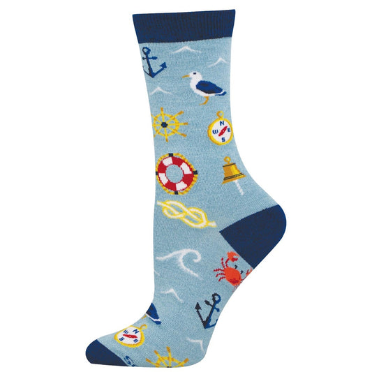 Ahoy Matey Bamboo Socks - The Feral Market