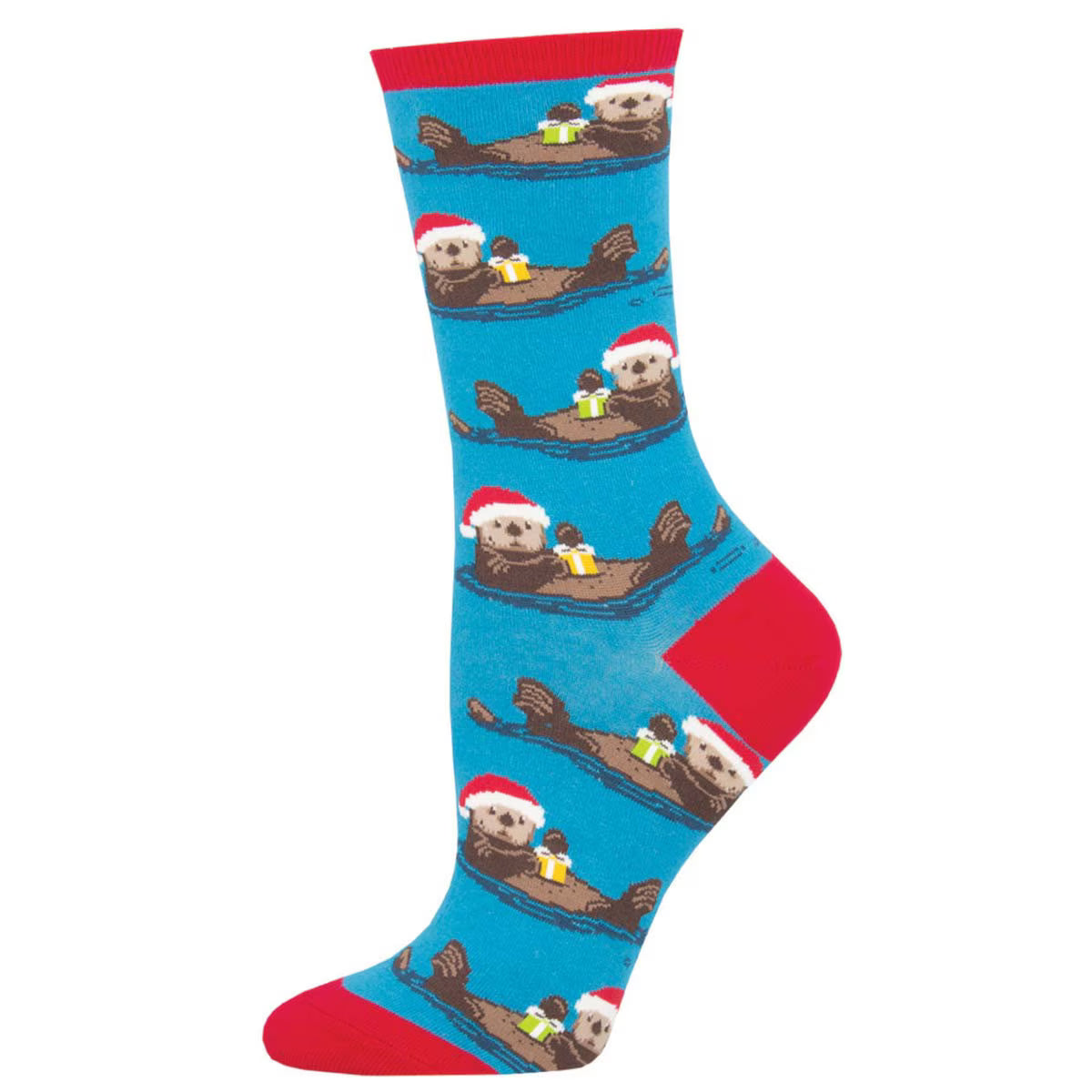 Otterly Merry Christmas Women's Socks