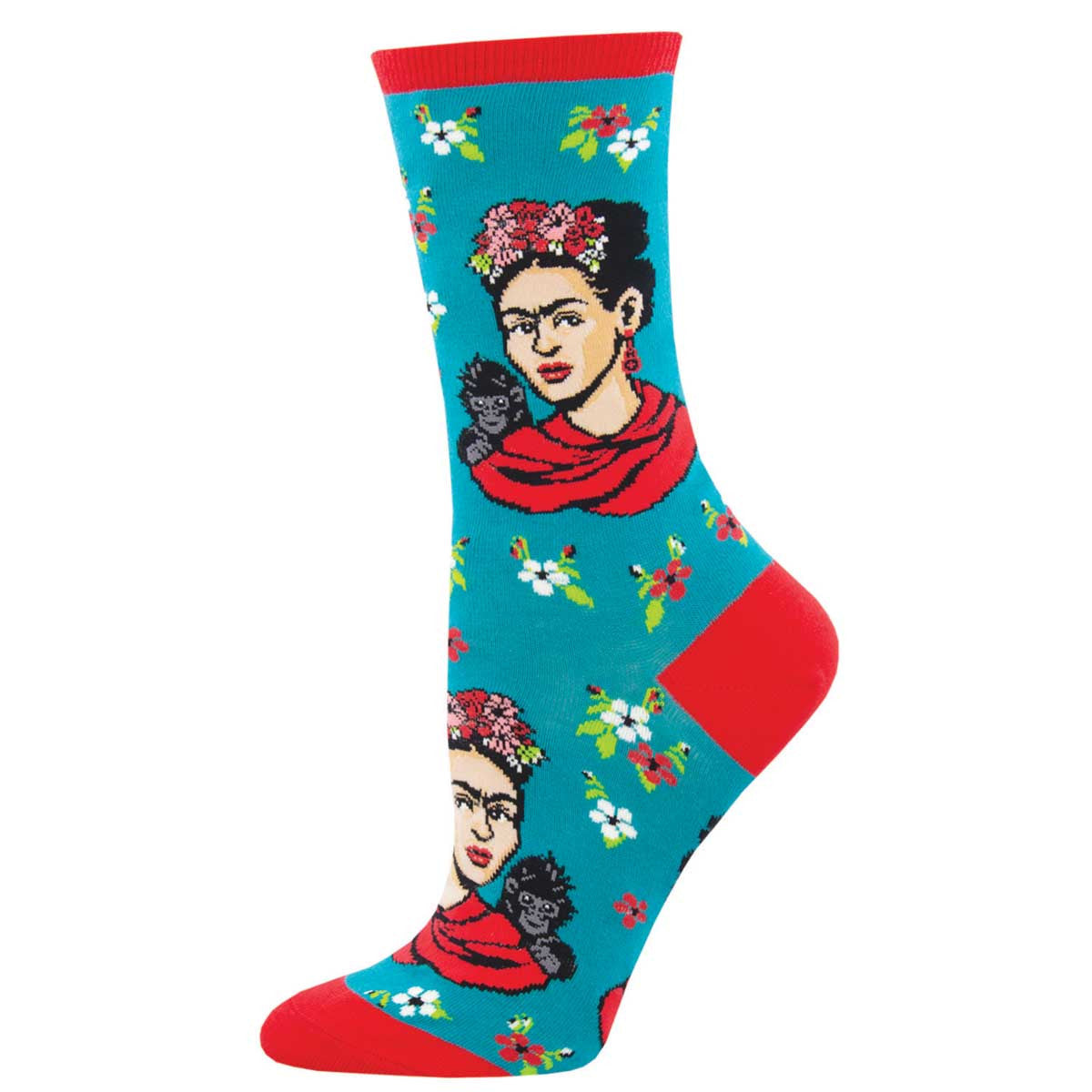 Kahlo Portrait Women's Socks