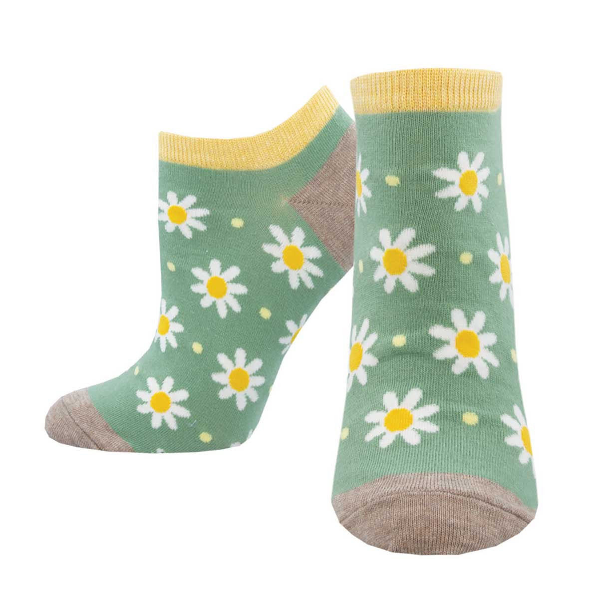 Dots and Daisies Ankle Women's Socks