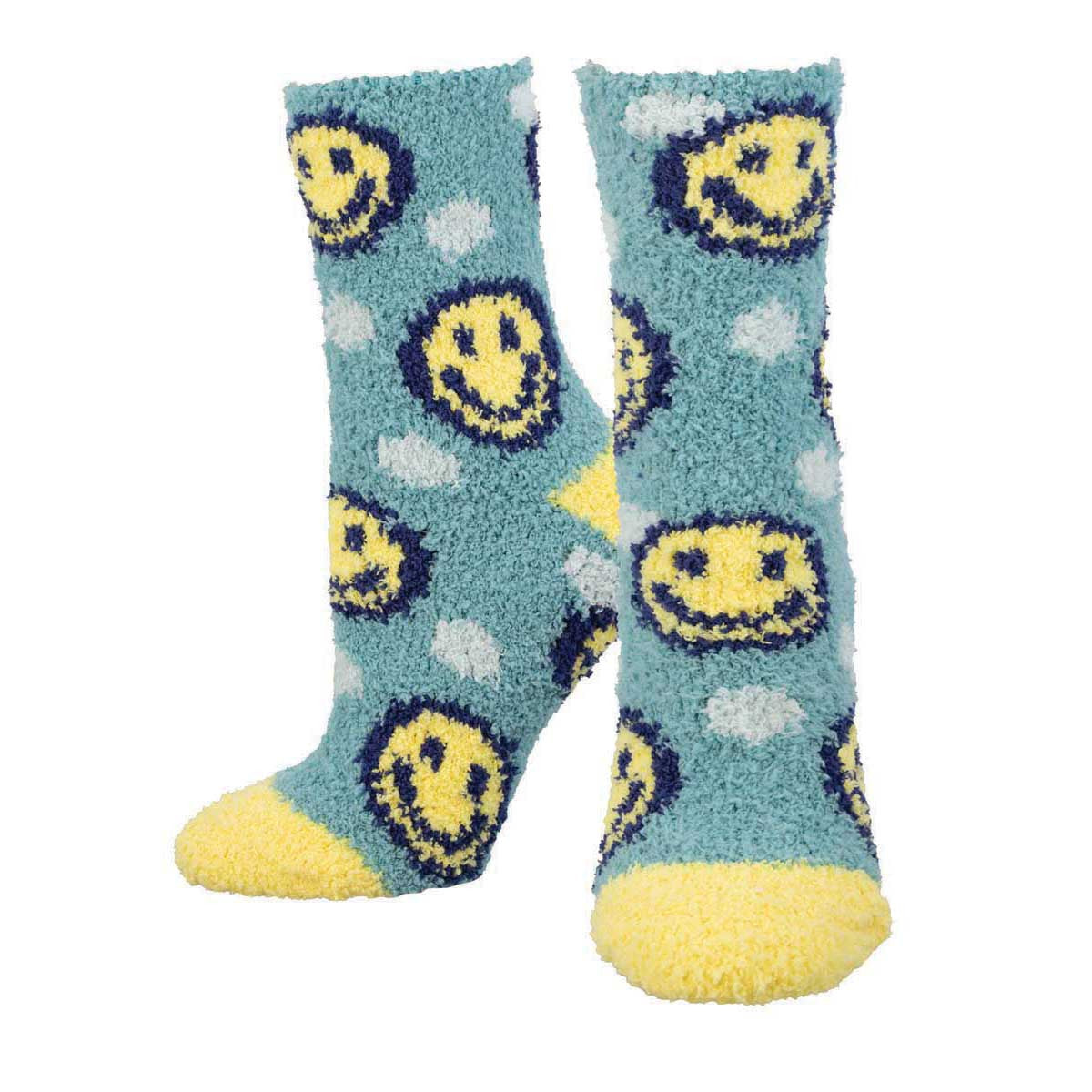 Happy Face Warm and Cozy Women's Socks