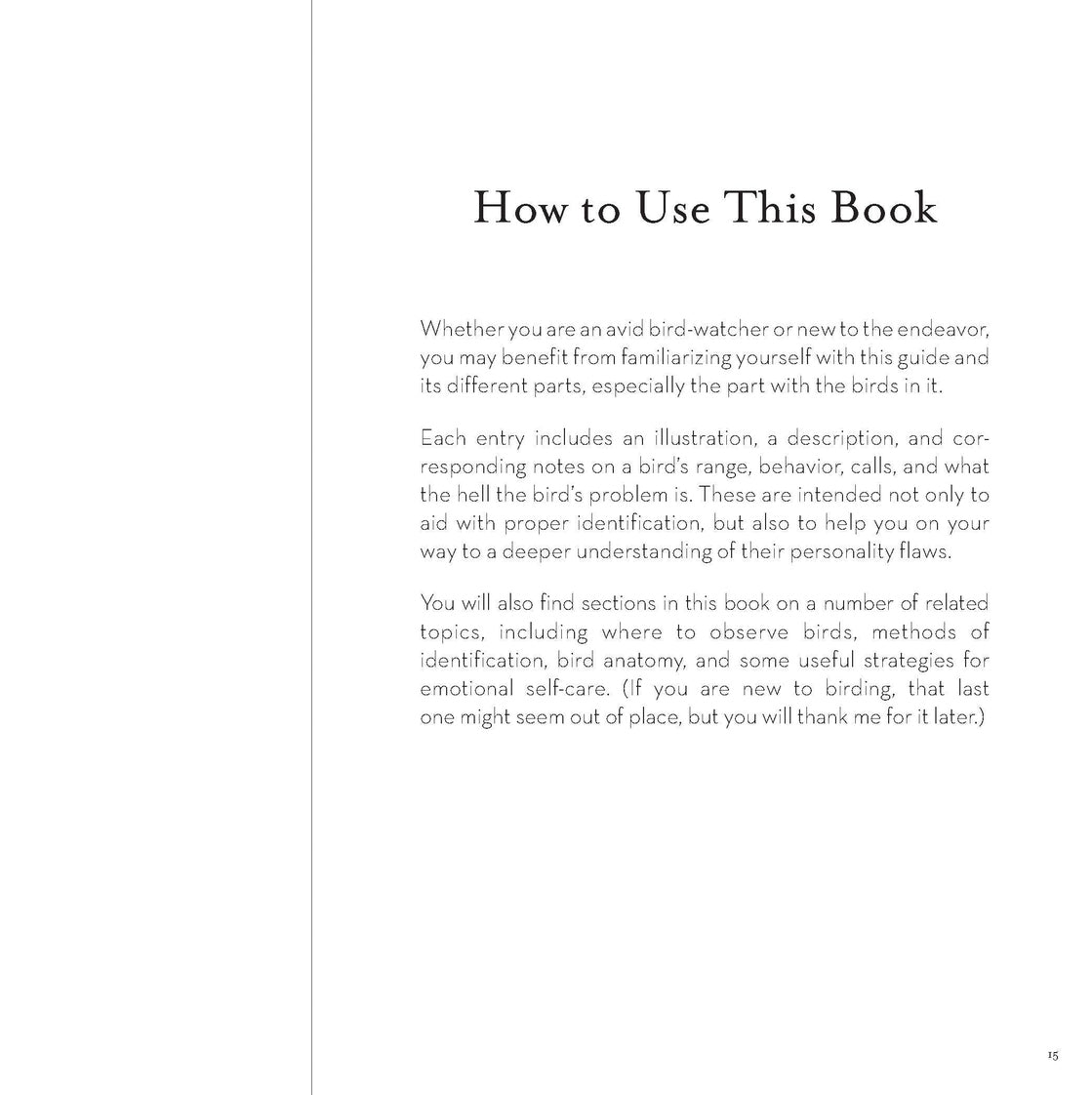 Dumb Birds Field Guide to the Worst Birds Ever