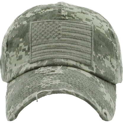 American Flag Vintage Baseball Cap