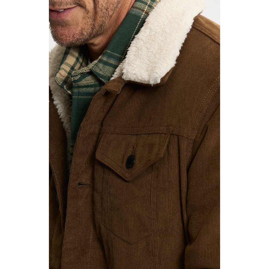 Sherpa Lined Corduroy Trucker Jacket - The Feral Market