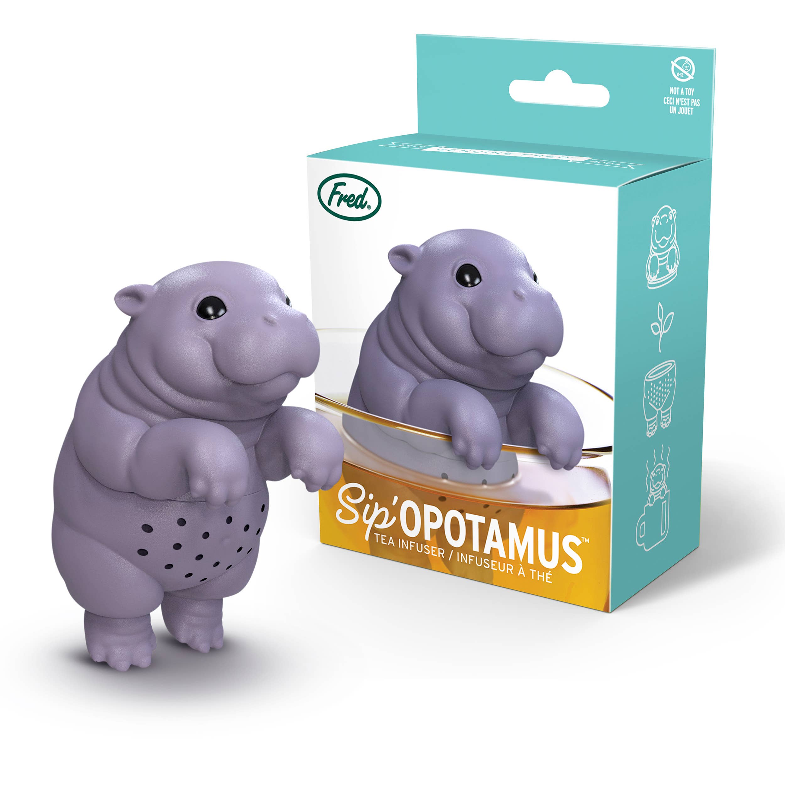 SIP’OPOTAMUS - Hippo Tea Infuser - Thumbnail 5