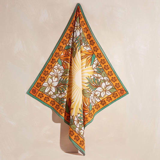 Plumeria Bandana - The Feral Market