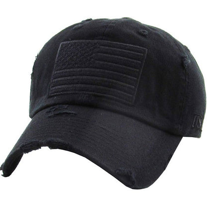 American Flag Vintage Baseball Cap