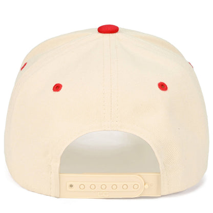 C.C MAKE AMERICA PARTY AGAIN Letter on Two Tone Trucker Hat