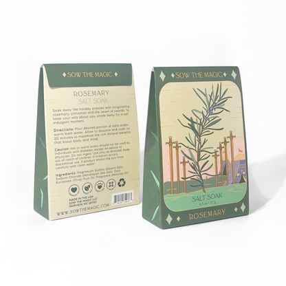 Rosemary Tarot Bath Salt Soak