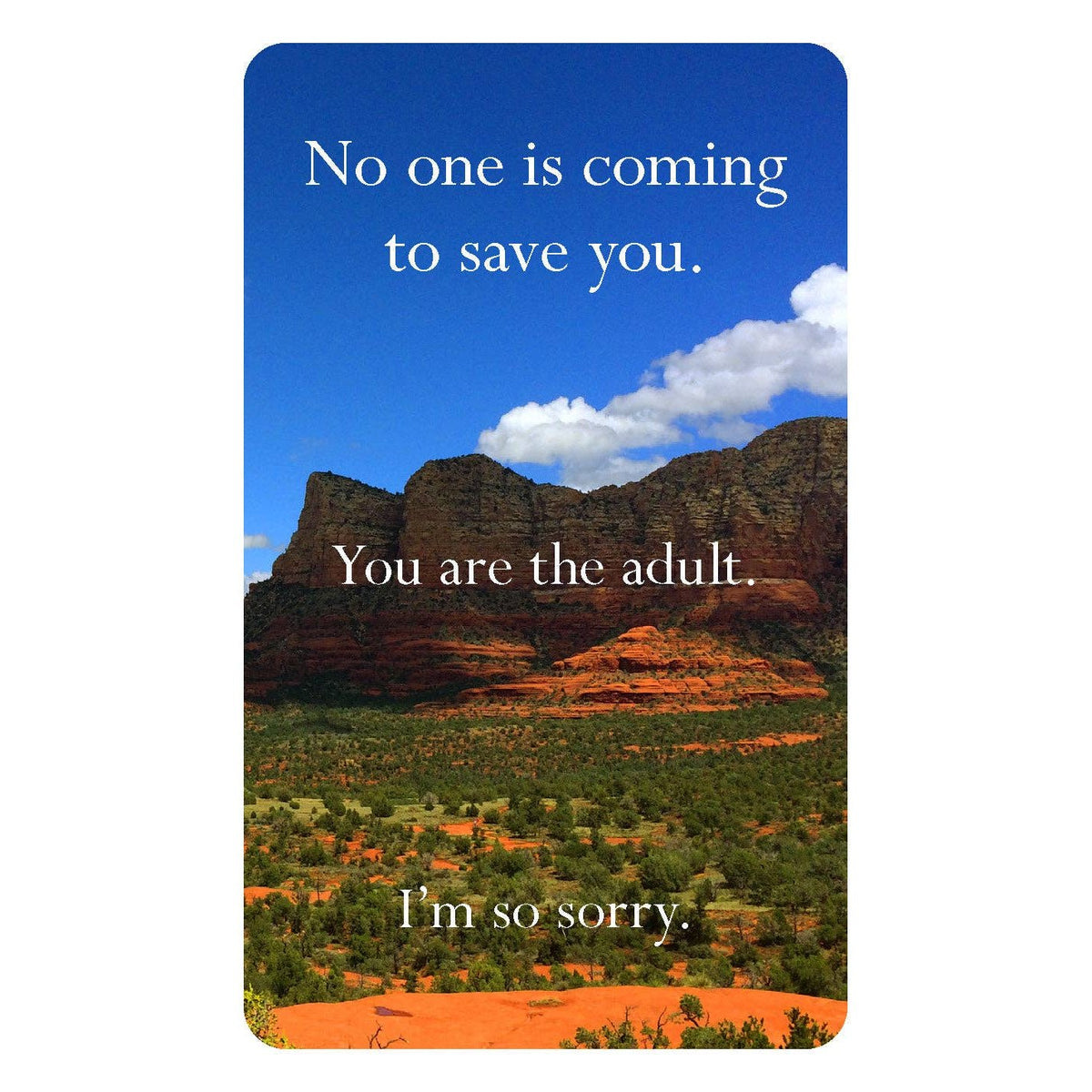 Disappointing Affirmations Deck