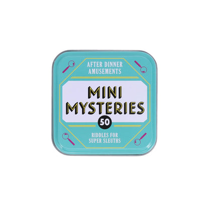 After Dinner Amusements: Mini Mysteries