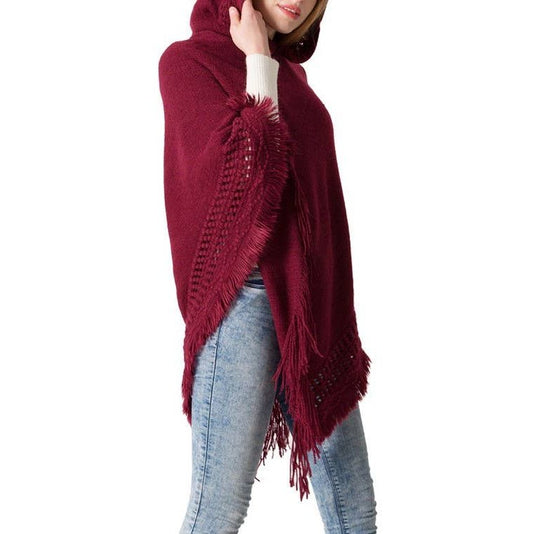 Hooded Riding Poncho