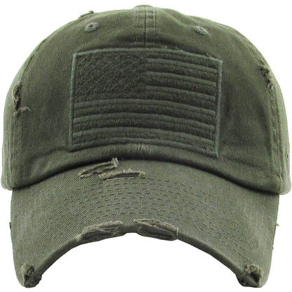 American Flag Vintage Baseball Cap