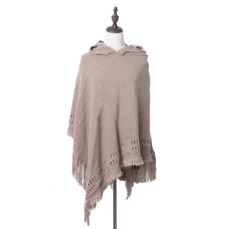 Hooded Riding Poncho
