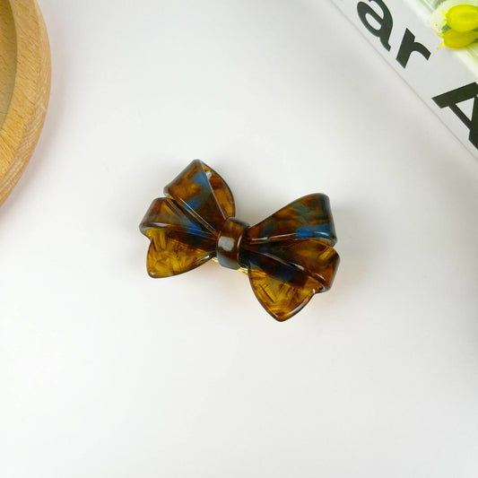Elegant Bow Duckbill Clip