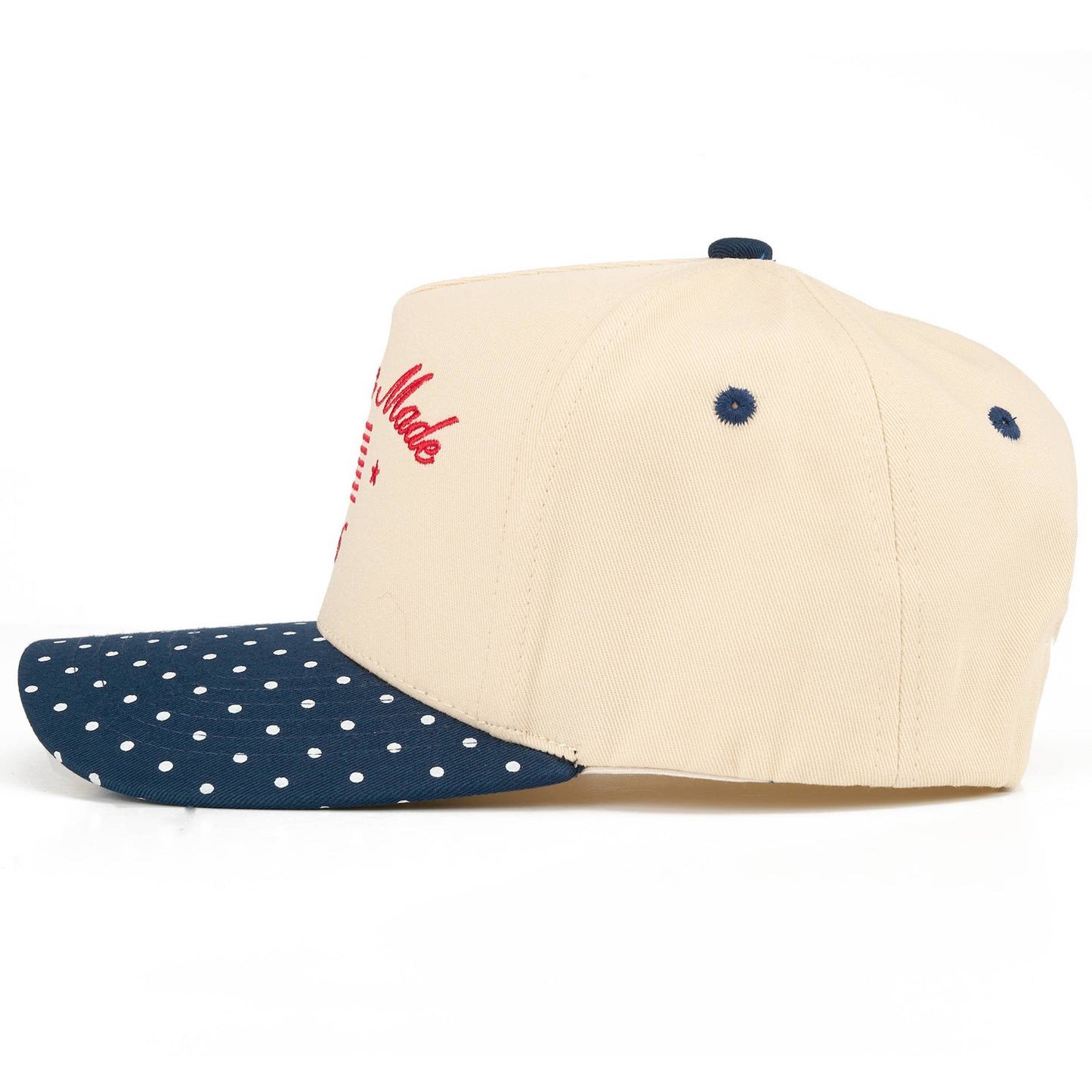C.C AMERICAN MADE 1776 Letter on Two Tone Trucker Hat
