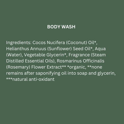 Body Wash - White Sage (8oz) - The Feral Market
