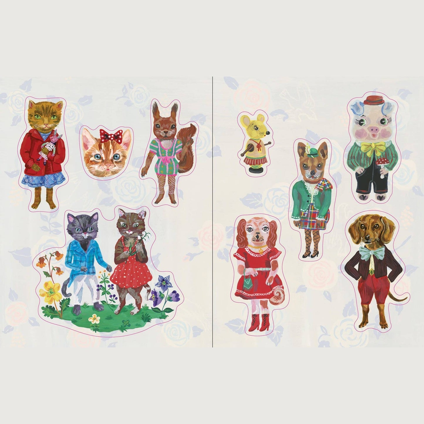 Nathalie Lete Sticker Book - The Feral Market