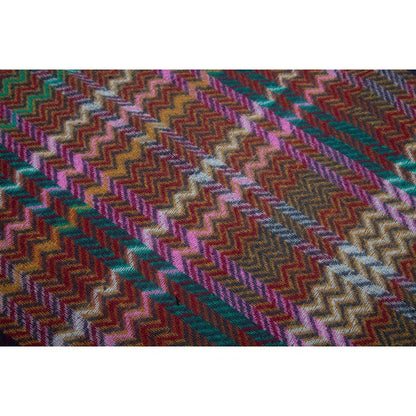 Plaid Ruana Multi-Colored Kimono shawl With Tassel Detail