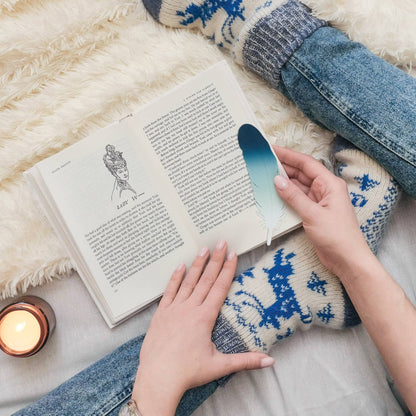 TALE FEATHER Bookmark