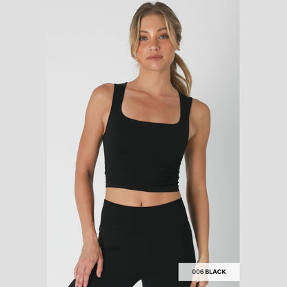 Clean Line Square Neck Top