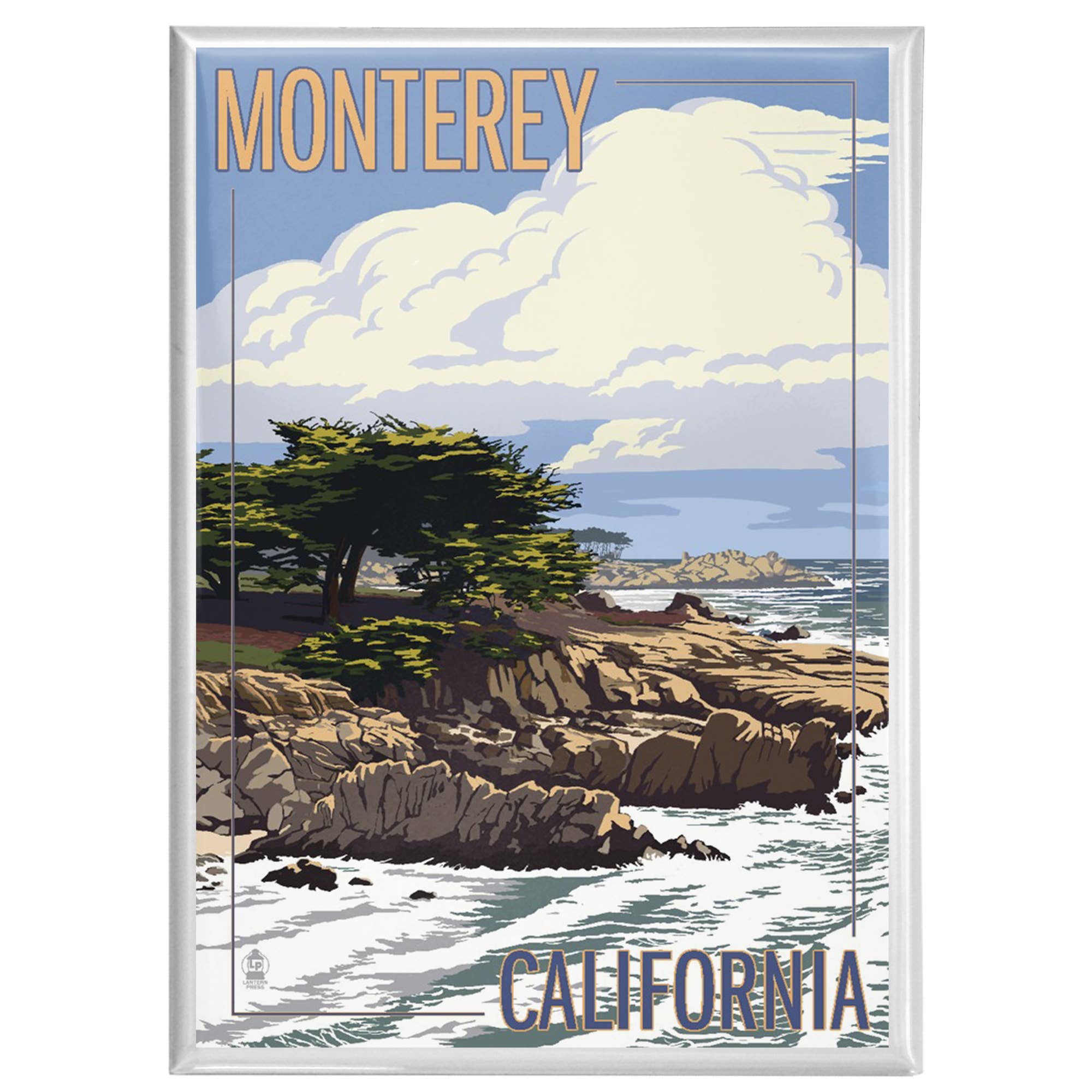 MAGNET Monterey, California, Cypress Tree - Thumbnail 4