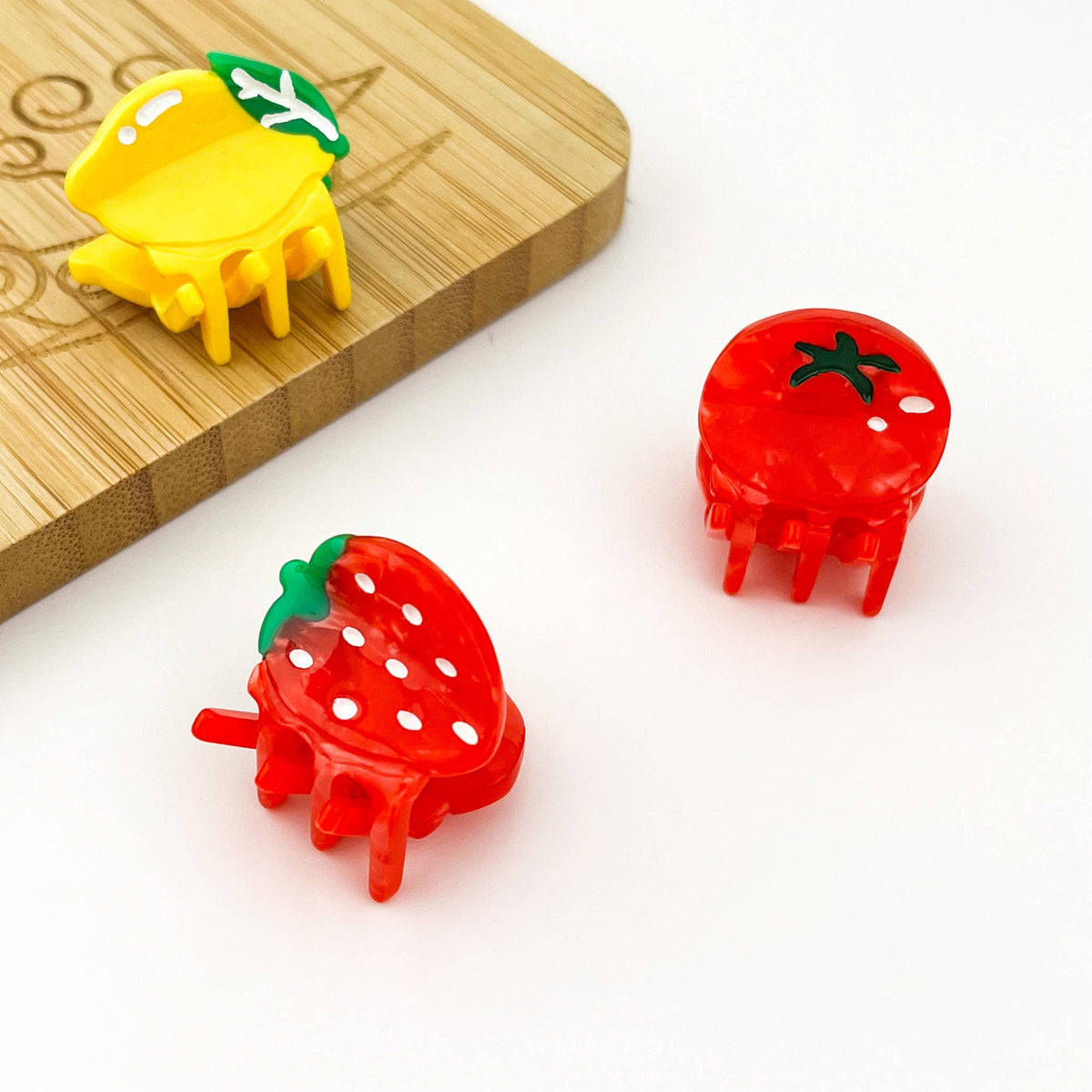 0.8'' Mini Cute Fruit Hair Claw Clip - The Feral Market