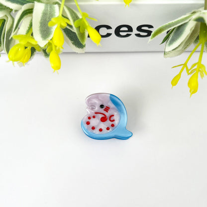 Cute Mini Hair Claw Clip, Marine Animal Hair Clip - The Feral Market