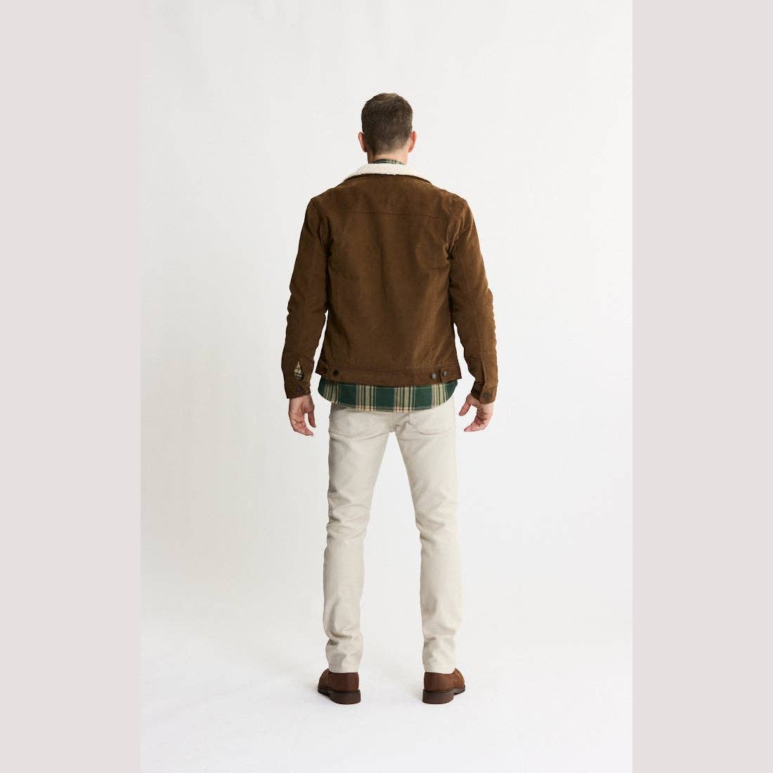 Sherpa Lined Corduroy Trucker Jacket - The Feral Market