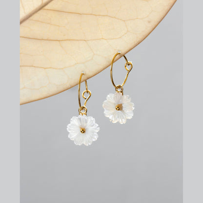 Blooming Hoop Earring - The Feral Market