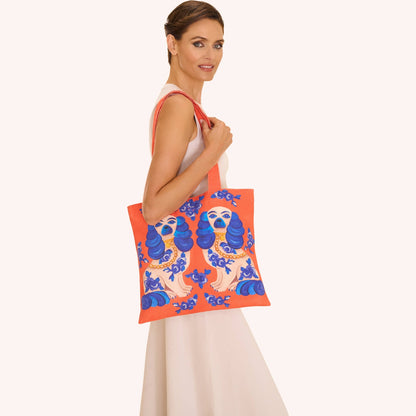 Canvas Tote Bag - Splendid Spaniels