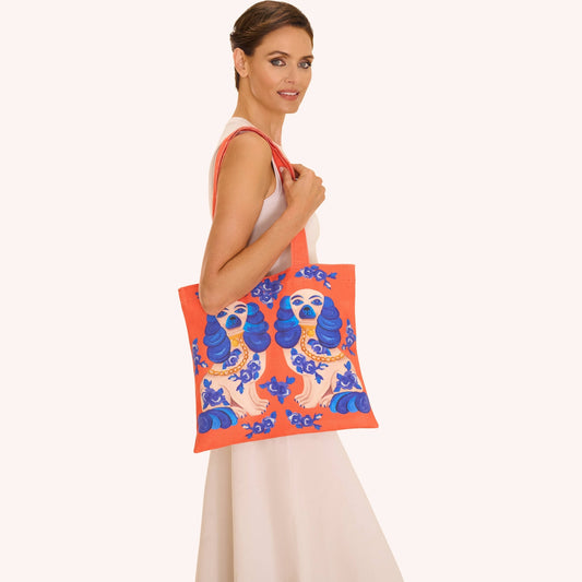 Canvas Tote Bag - Splendid Spaniels