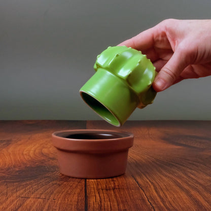 HOUSE PLANT - Ceramic Cactus Butter Storage