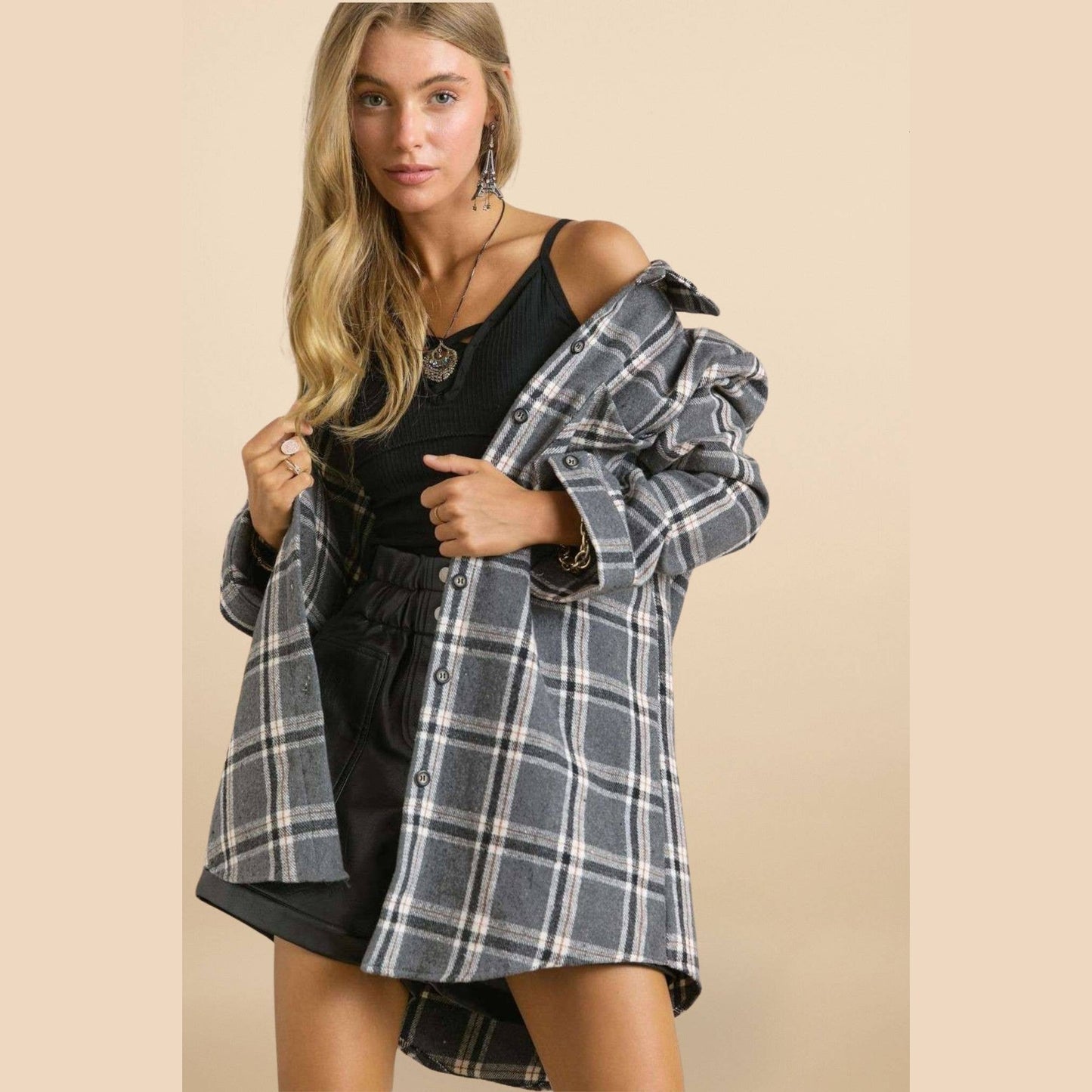 Cozy Plaid Flannel Shirt