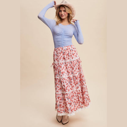 Textured Stretch Long-Sleeve Layering Top - The Feral Market